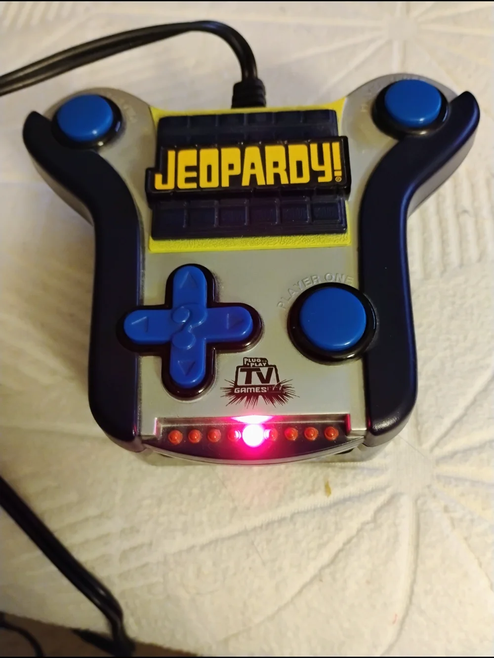 Jeopardy! Plug-and-Play TV Game Controller -2007 Hand Held Video Game